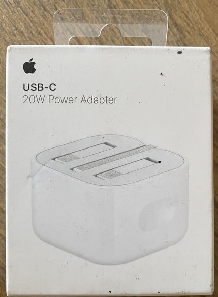 شارژر دیواری 20 وات اپل مدل 20W USB-C با درگاه USB Type-C، شارژ سریع