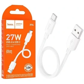 کابل تبدیل USB به USB-C هوکو مدل X96 27W طول 0.25 متر